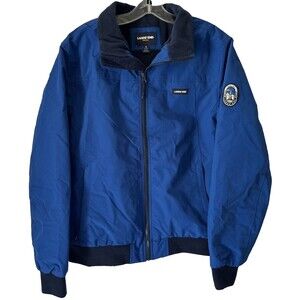 Lands' End Women’s S Blue Squall Nylon Jacket